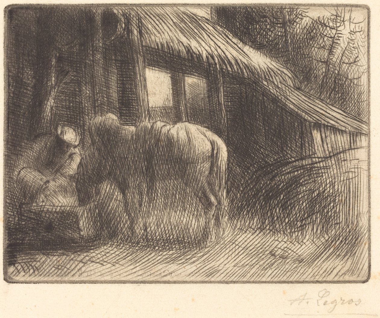 İçme Teknesi, 2. tabak by Alphonse Legros