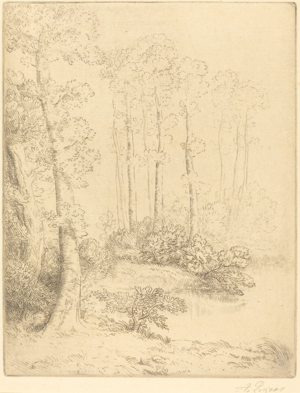 Su Kenarı by Alphonse Legros