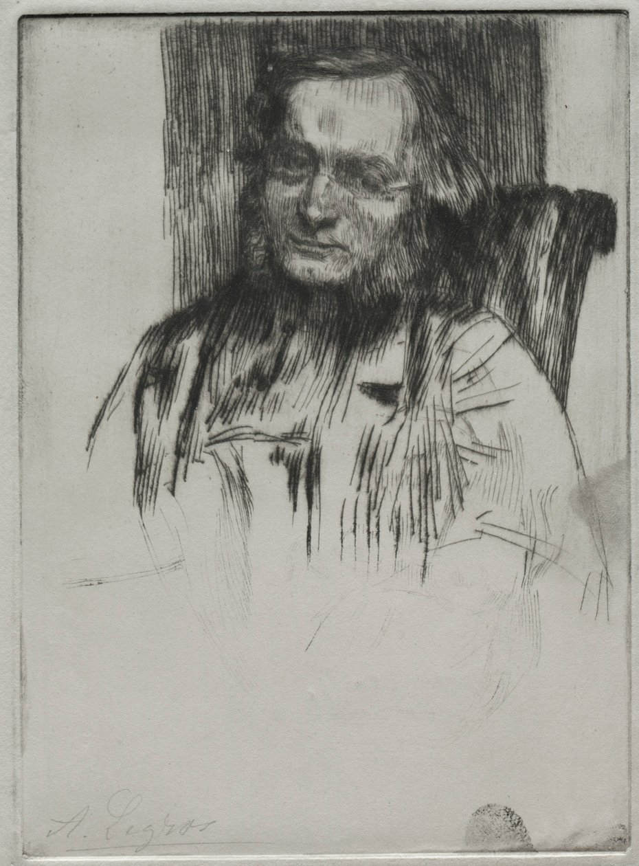 Edwin Edwards, 1861. by Alphonse Legros