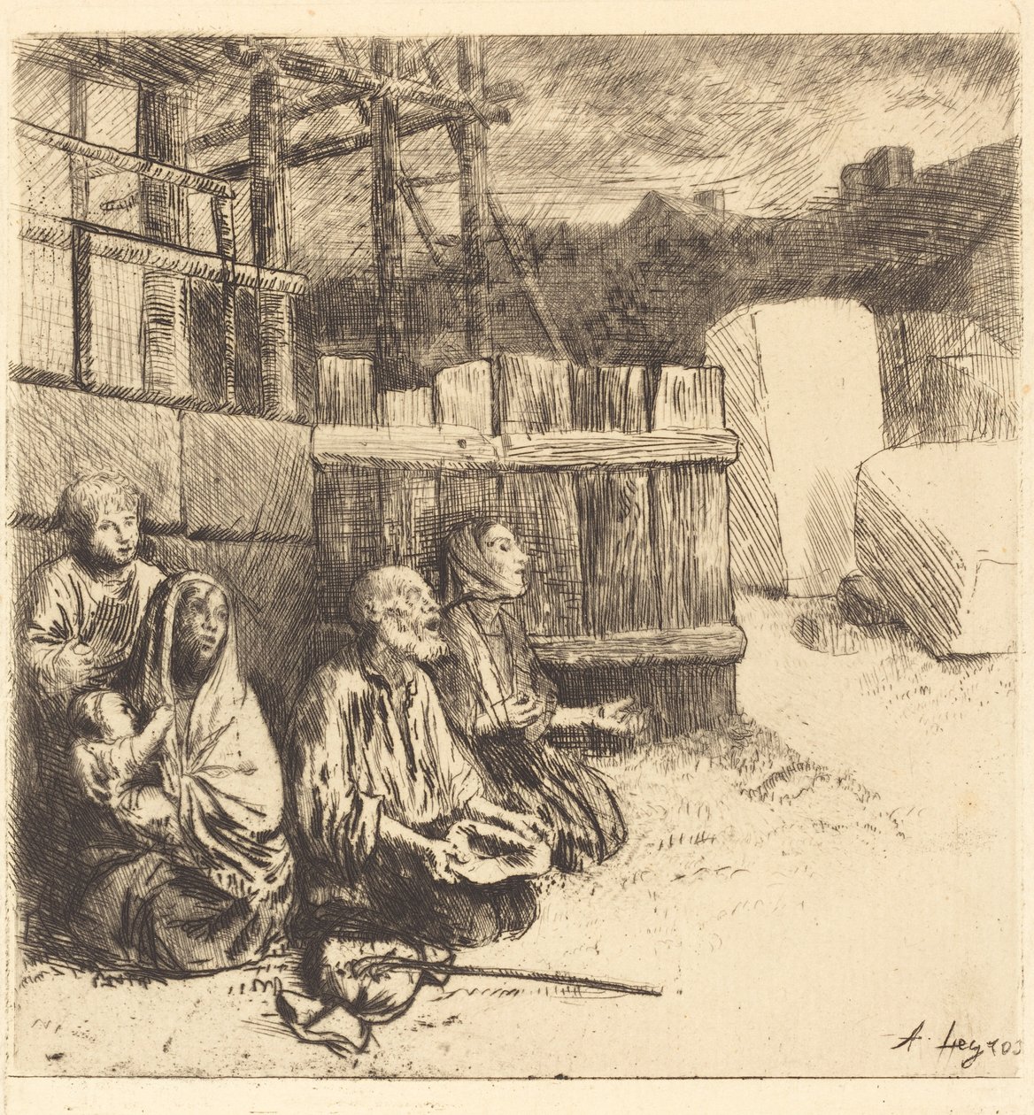 İngiliz Dilenciler İngiliz Dilenciler, 1875. by Alphonse Legros