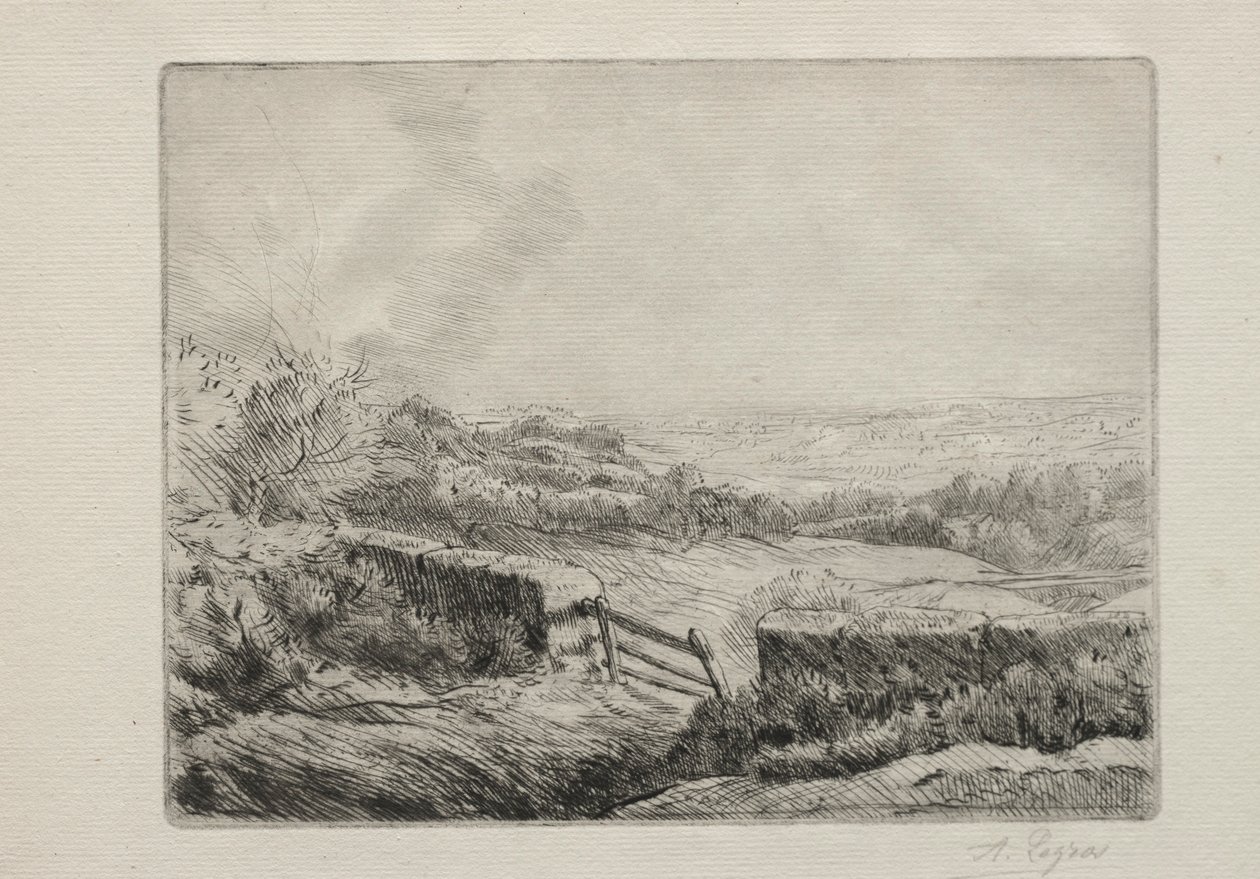 Alana Giriş. by Alphonse Legros