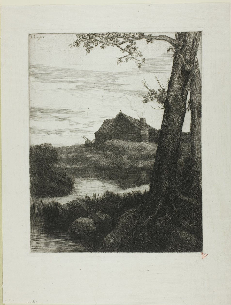 Büyük Ağaçlı Çiftlik by Alphonse Legros