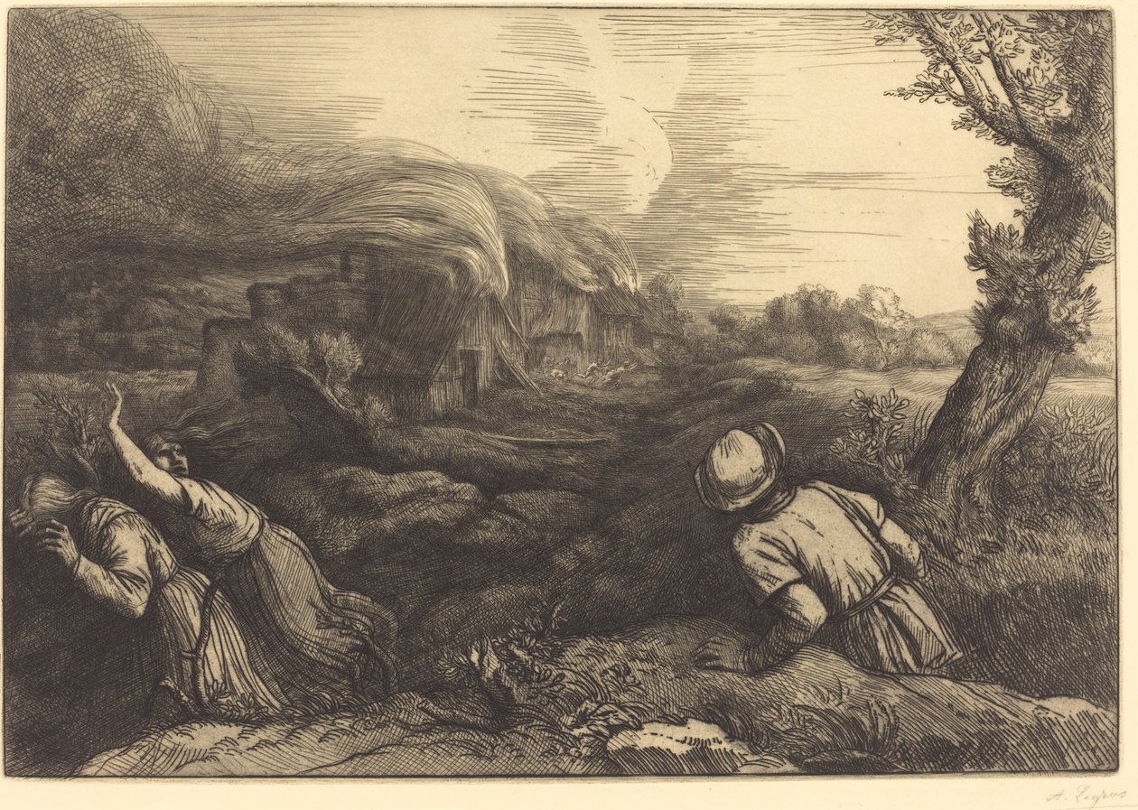 Mezrada Yangın Mezrada yangın. by Alphonse Legros