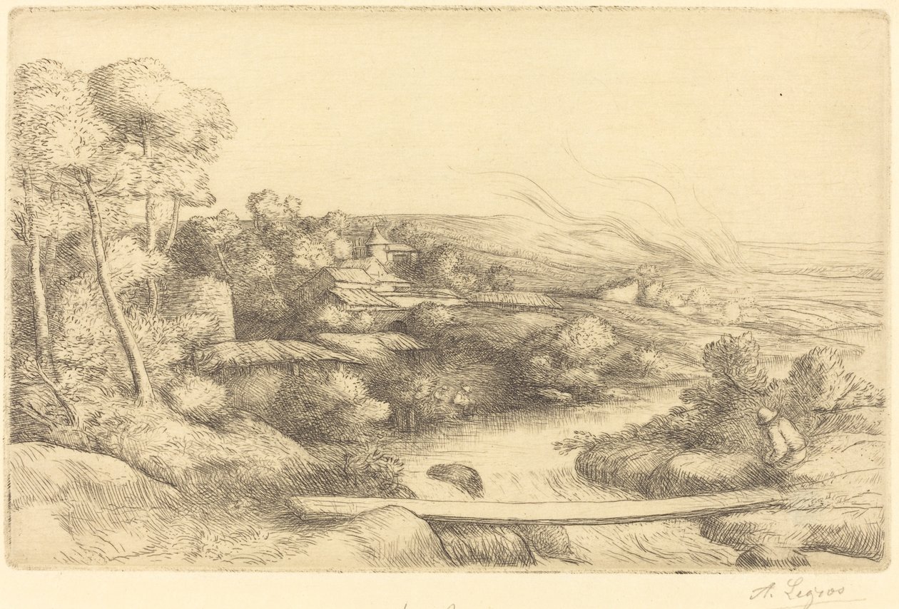 Yaya köprüsü Yaya köprüsü. by Alphonse Legros