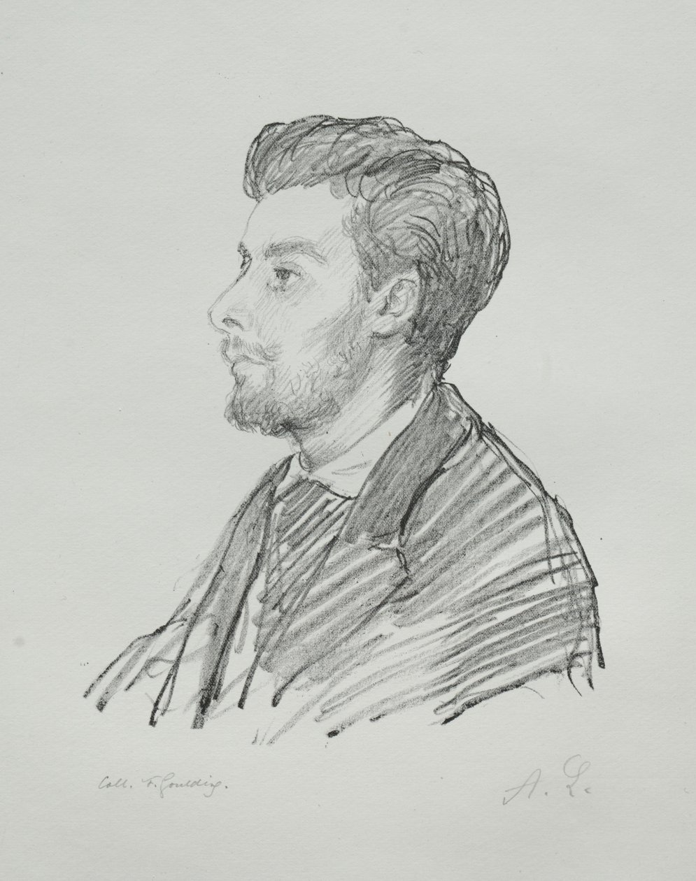 Frederic Regamey. by Alphonse Legros