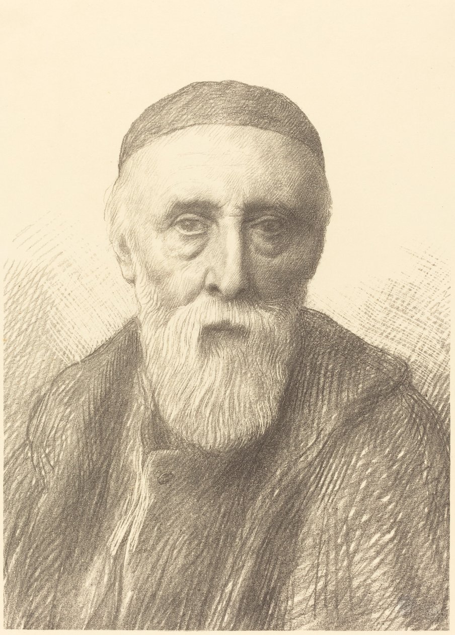 G.F. Watts, R.A., 2. plaka. by Alphonse Legros