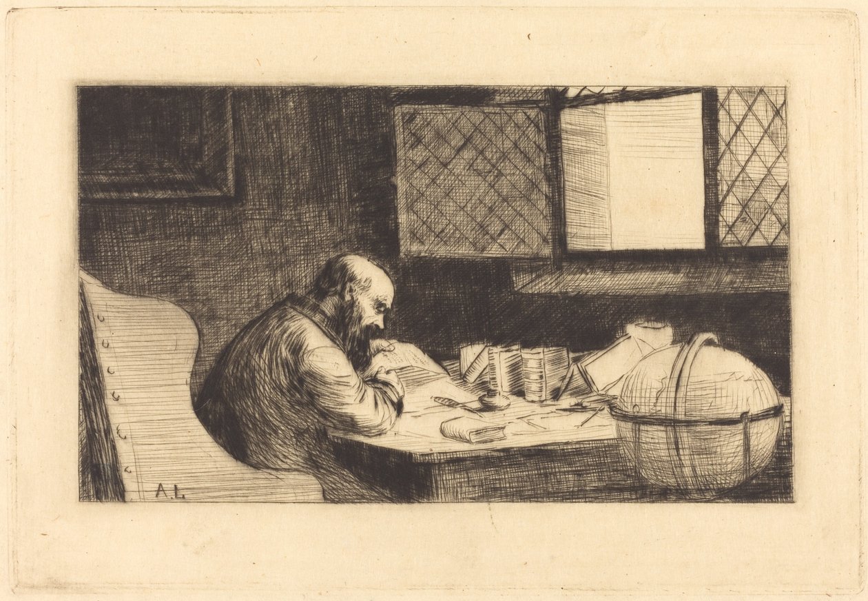 Coğrafyacı (Le coğrafya) by Alphonse Legros