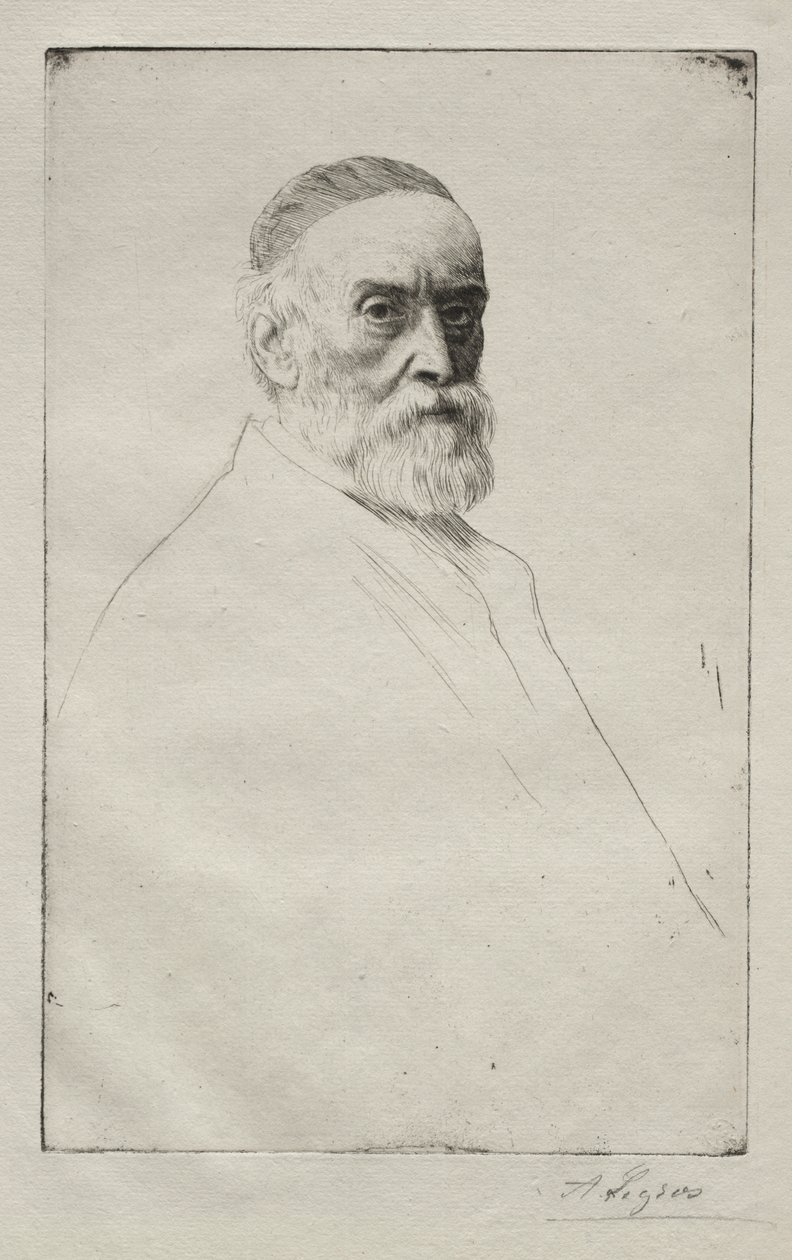 George Frederic Watt by Alphonse Legros