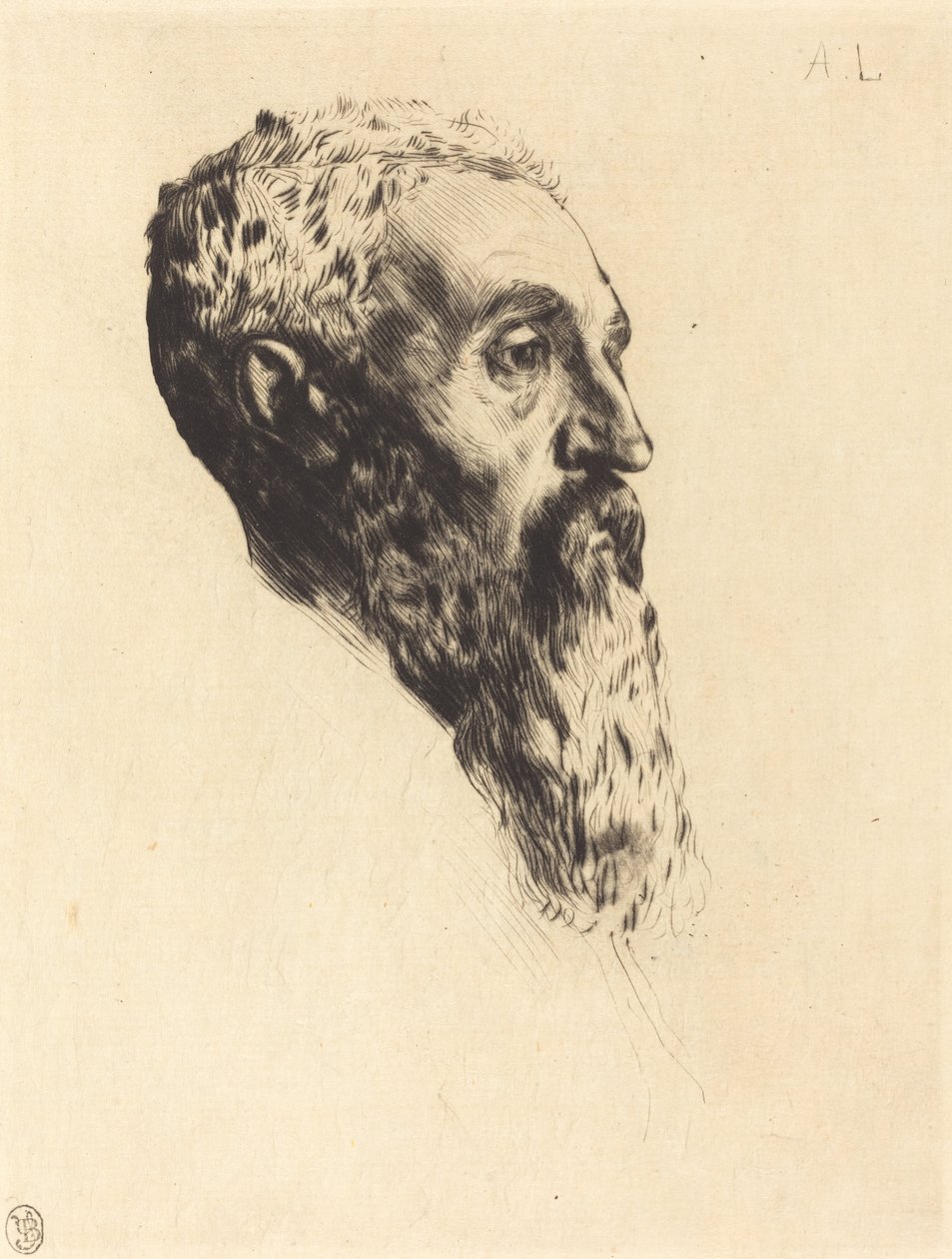 Model Başkanı by Alphonse Legros