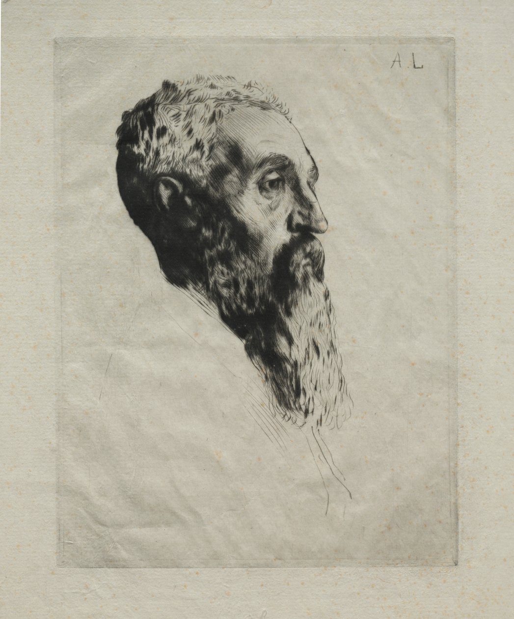 Model Başkanı by Alphonse Legros