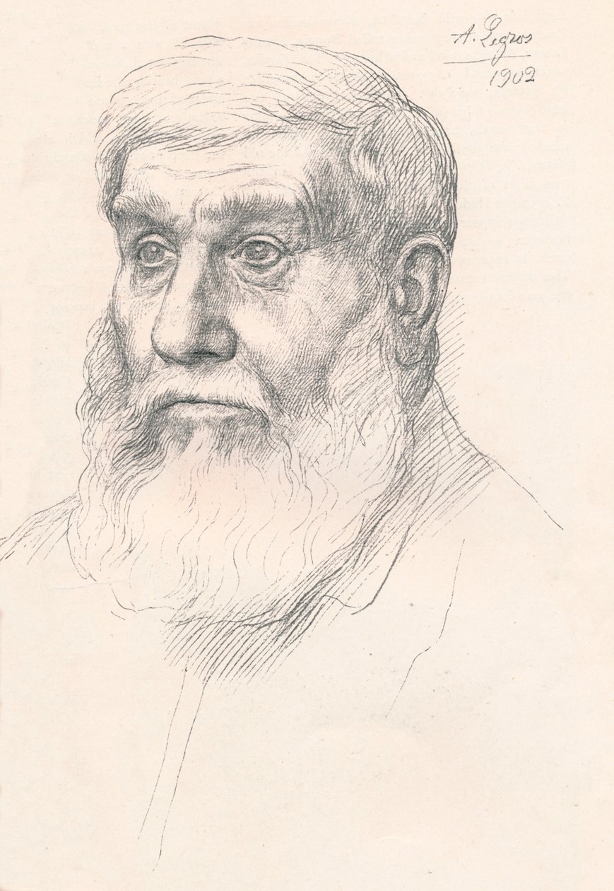 Bir Köylü Başkanı, 1902, 1903 by Alphonse Legros