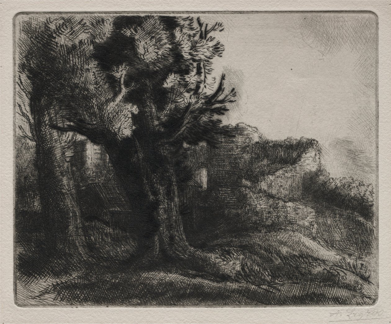 Harabelerde by Alphonse Legros