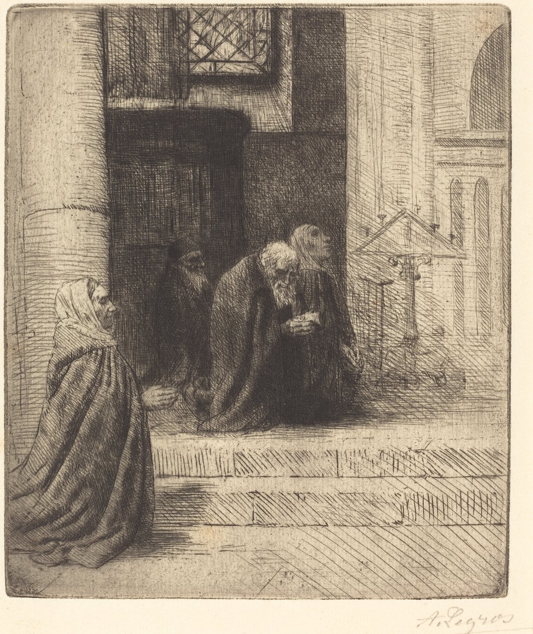 Bir Kilisenin İçi (Interieur d