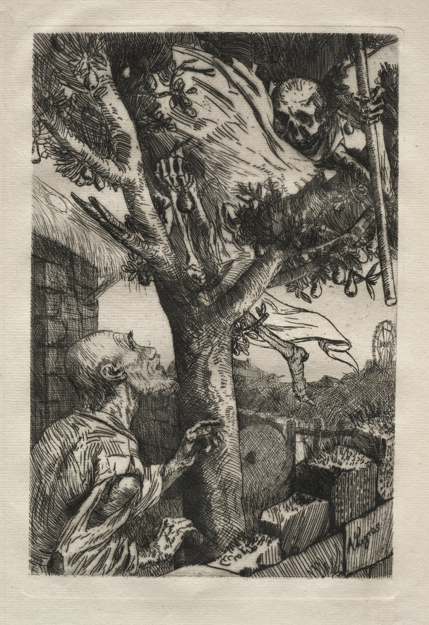 armut ağacında ölüm by Alphonse Legros