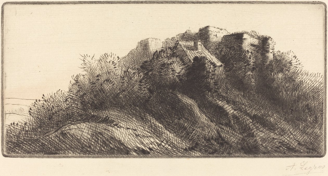Manzara by Alphonse Legros