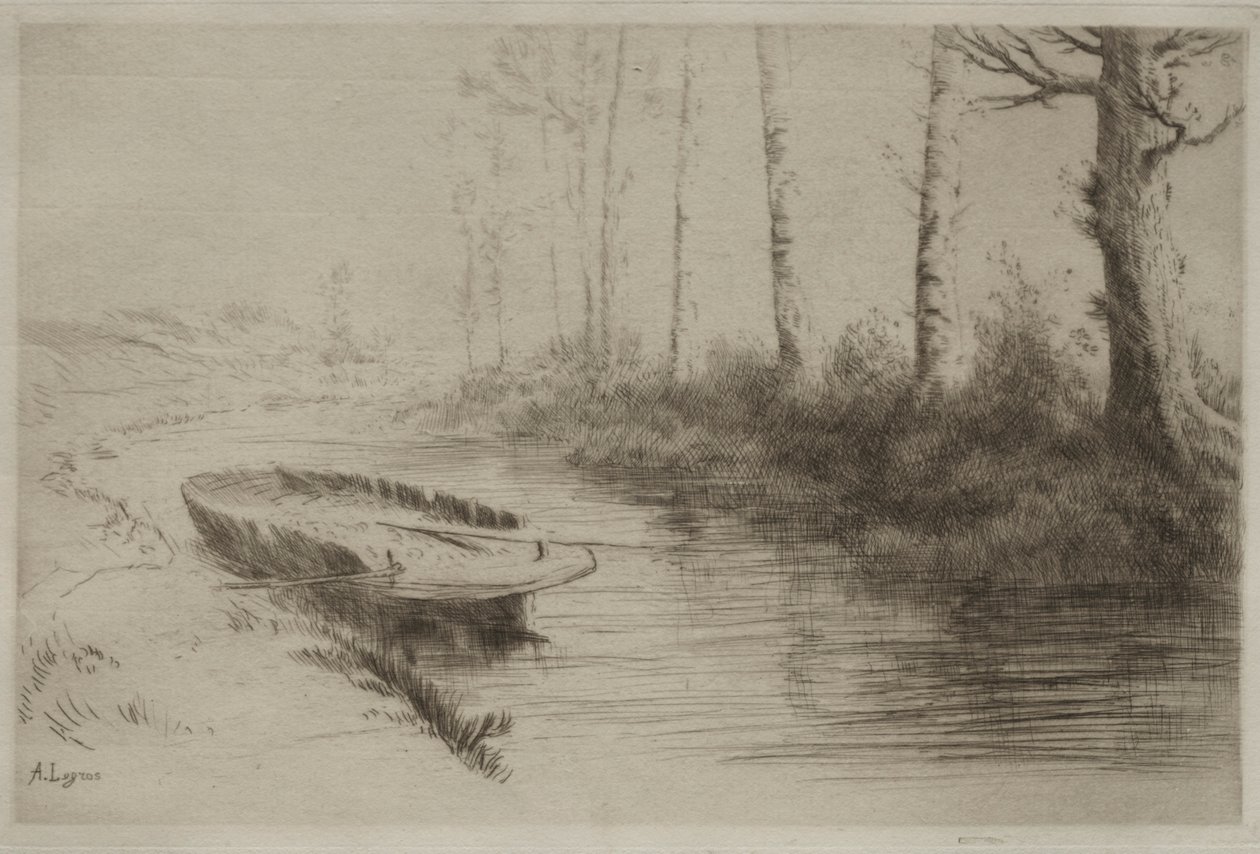 Kanal: Sabah Etkisi. by Alphonse Legros