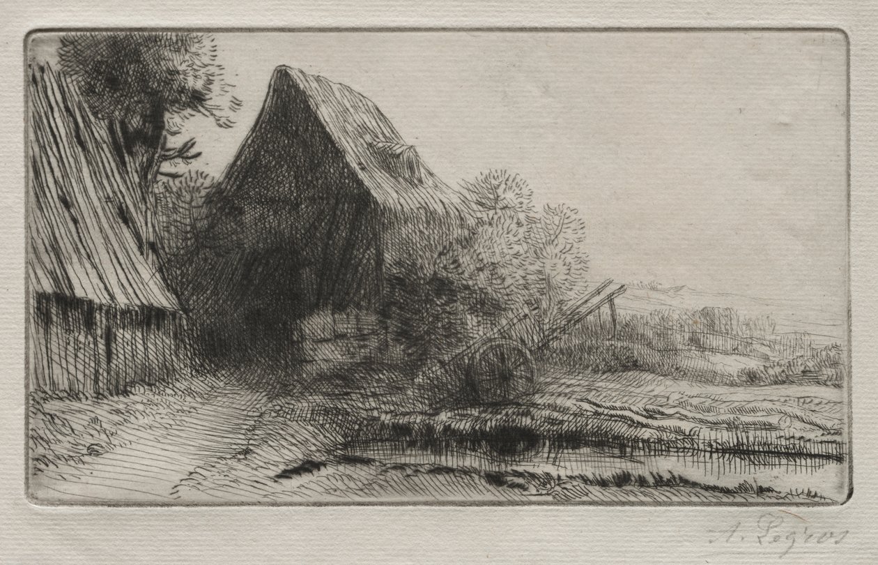 tekerlekçinin evi by Alphonse Legros