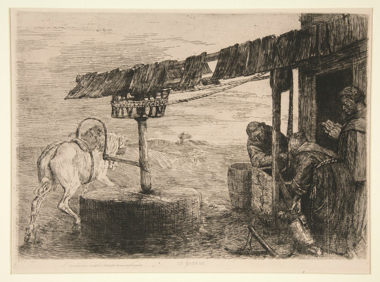 Le Manege (Koşu Bandı) by Alphonse Legros