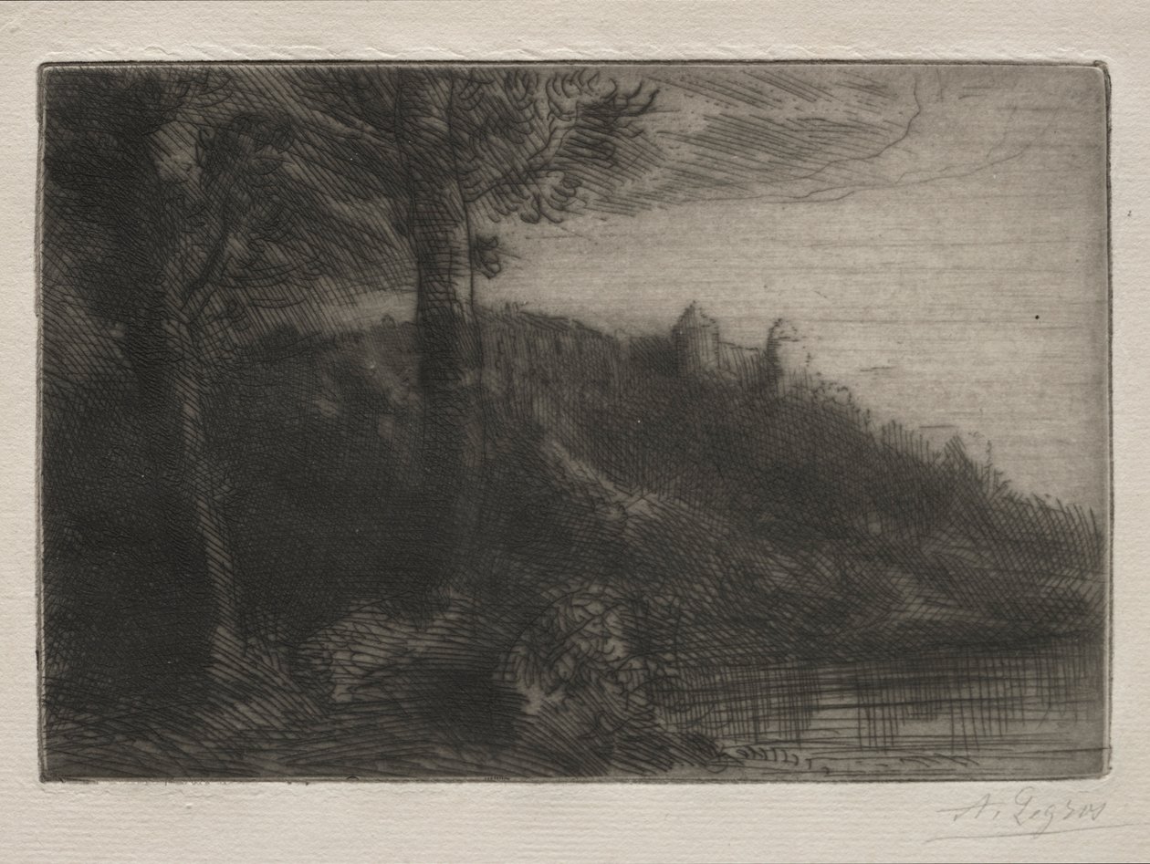 Küçük Köprü. by Alphonse Legros