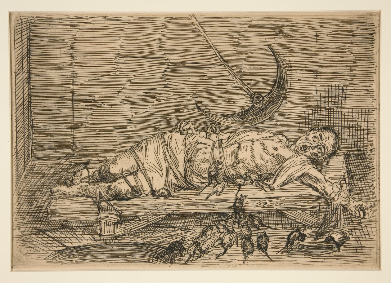 Le Puits et le Pendule, No 1 (Çukur ve Sarkaç, No. 1) by Alphonse Legros