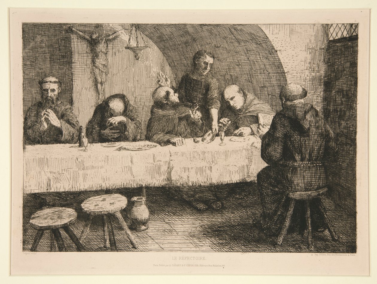 Le Refectoire (Yemekhane) by Alphonse Legros