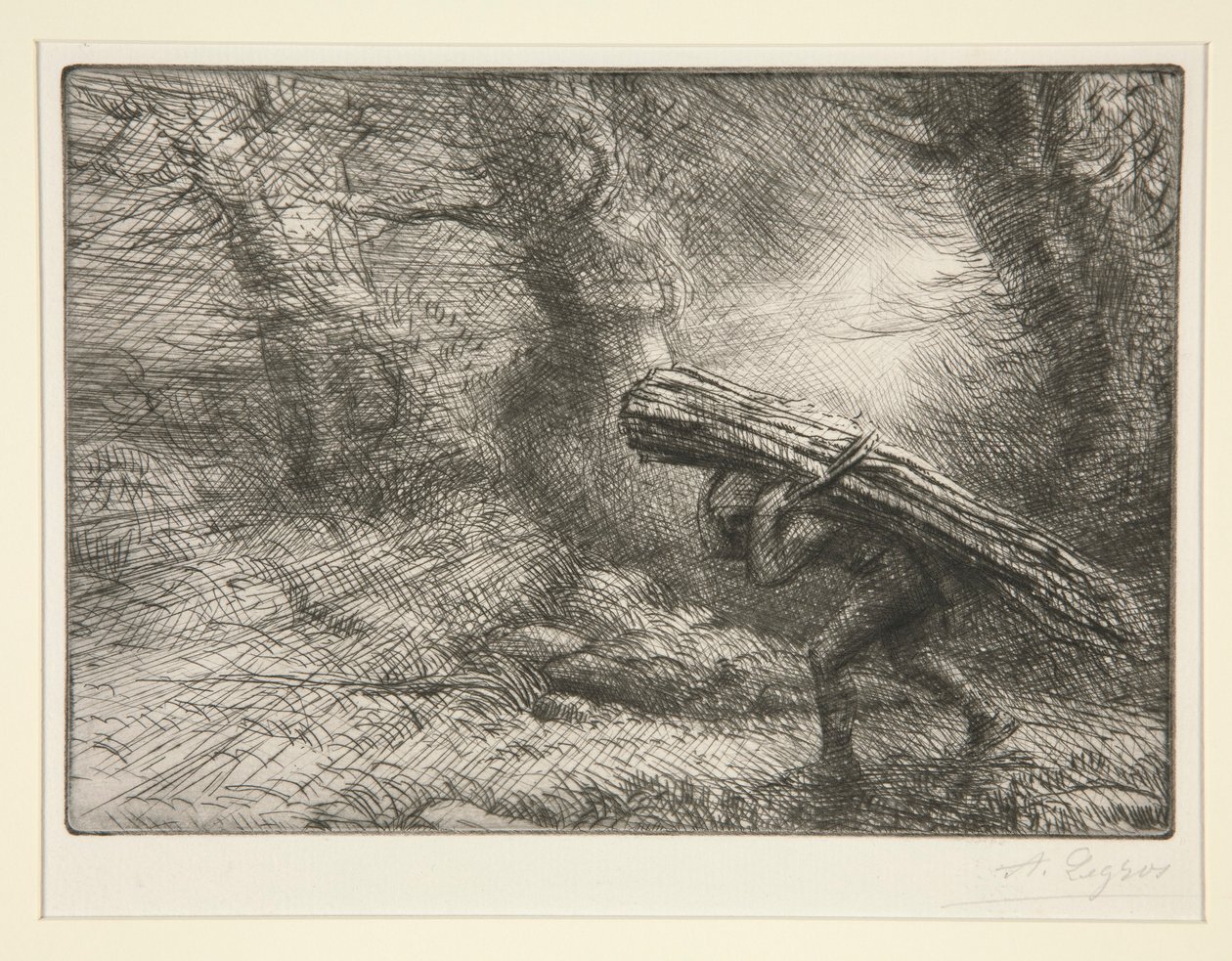 Kulübe Dönüş by Alphonse Legros