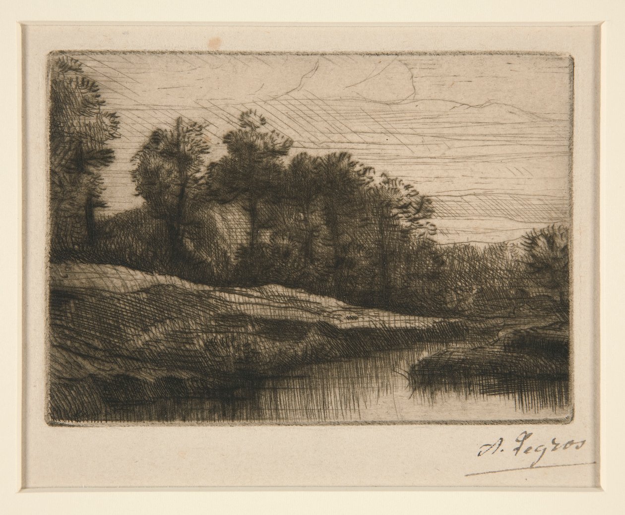 Akşam Gün Batımı by Alphonse Legros