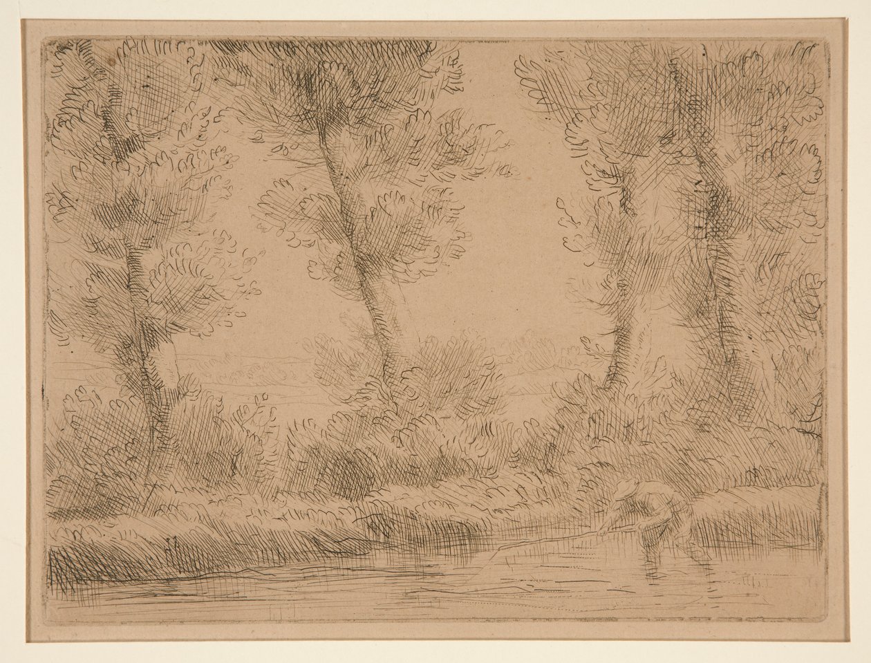 Les Bords de la Liane (Liane Kıyıları) by Alphonse Legros
