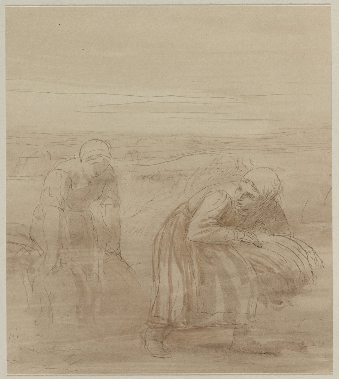 Gleaners, 1800