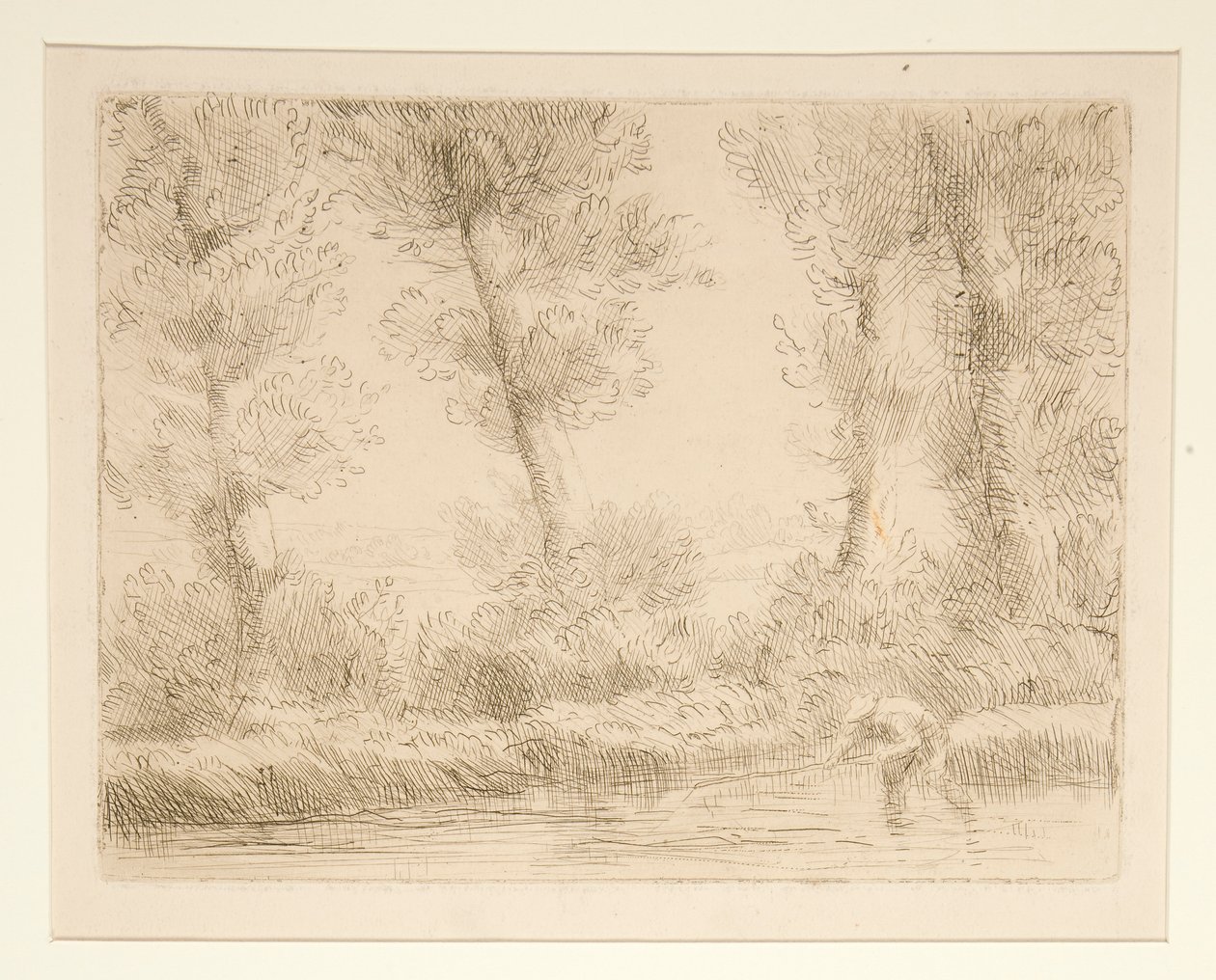 Les bords de la Liane (Liane Kıyıları) by Alphonse Legros