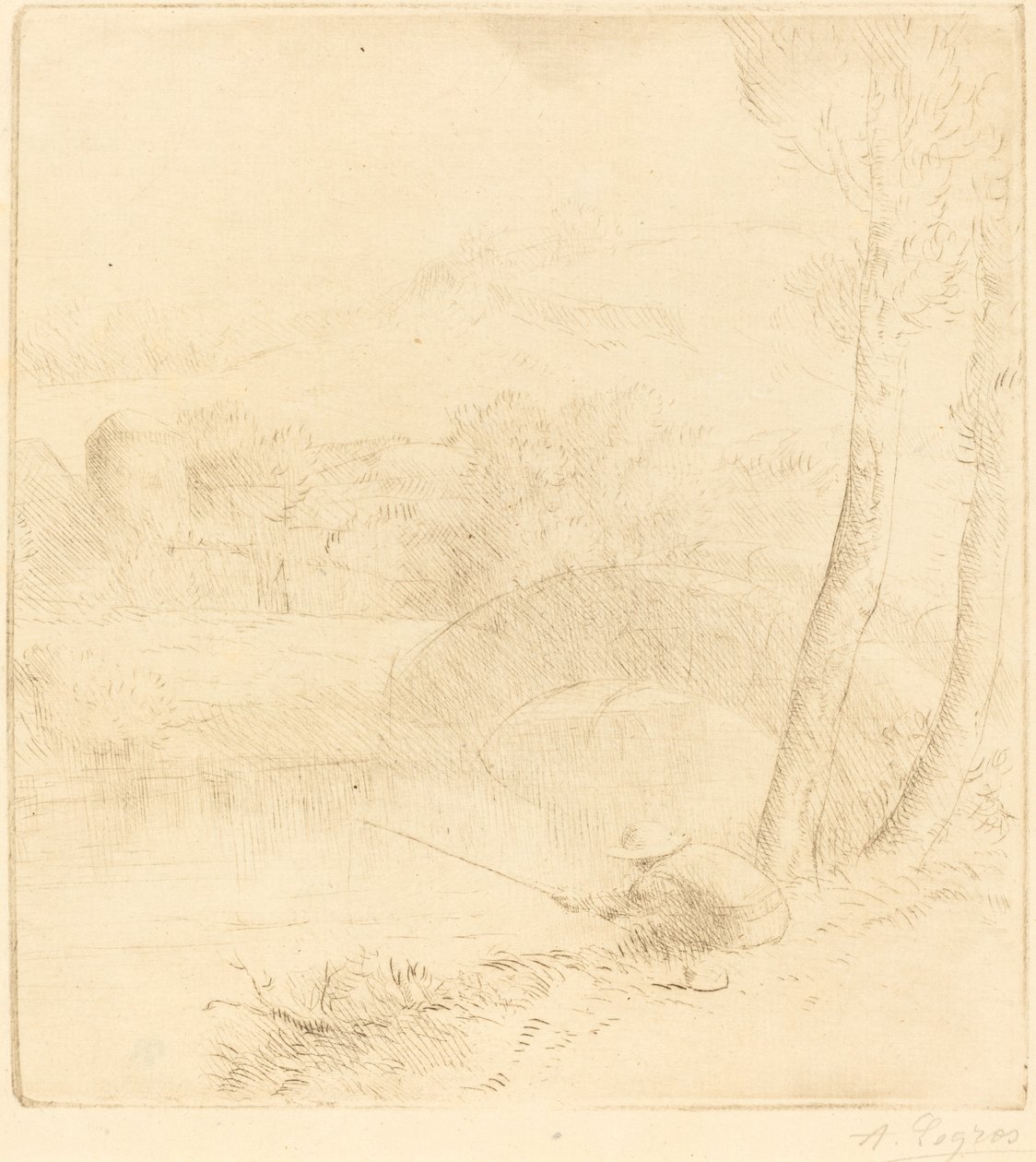 küçük fener by Alphonse Legros