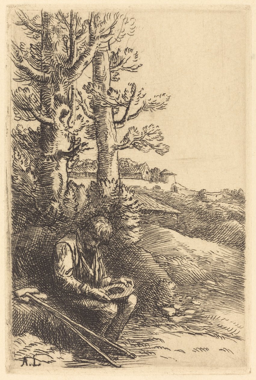 Küçük Dilenci (Küçük Dilenci) by Alphonse Legros