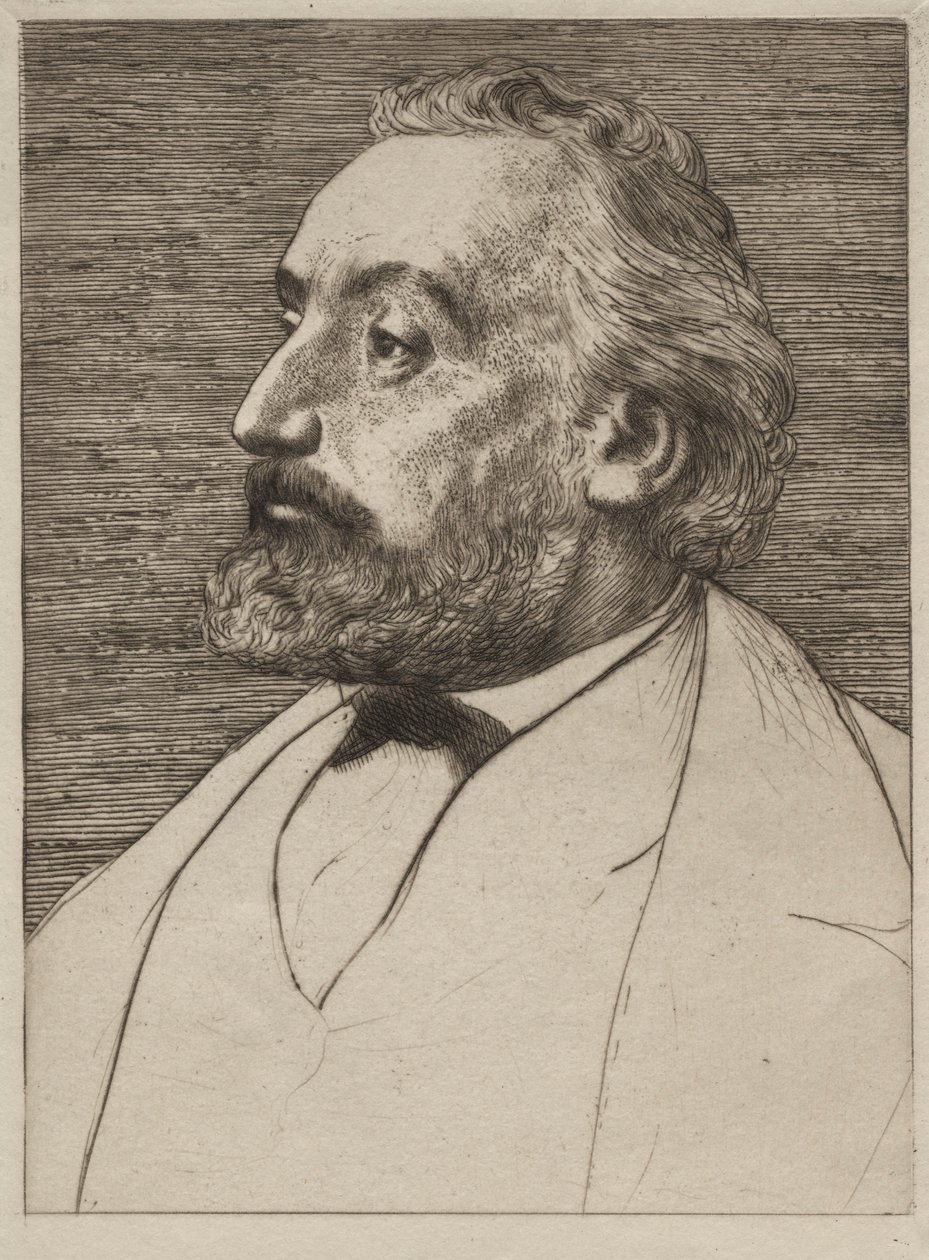 Leon Gambetta. by Alphonse Legros