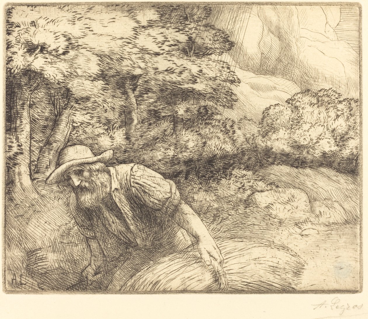 Adam Toplayıcılık by Alphonse Legros