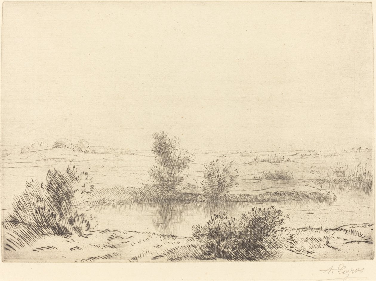 Bataklık by Alphonse Legros