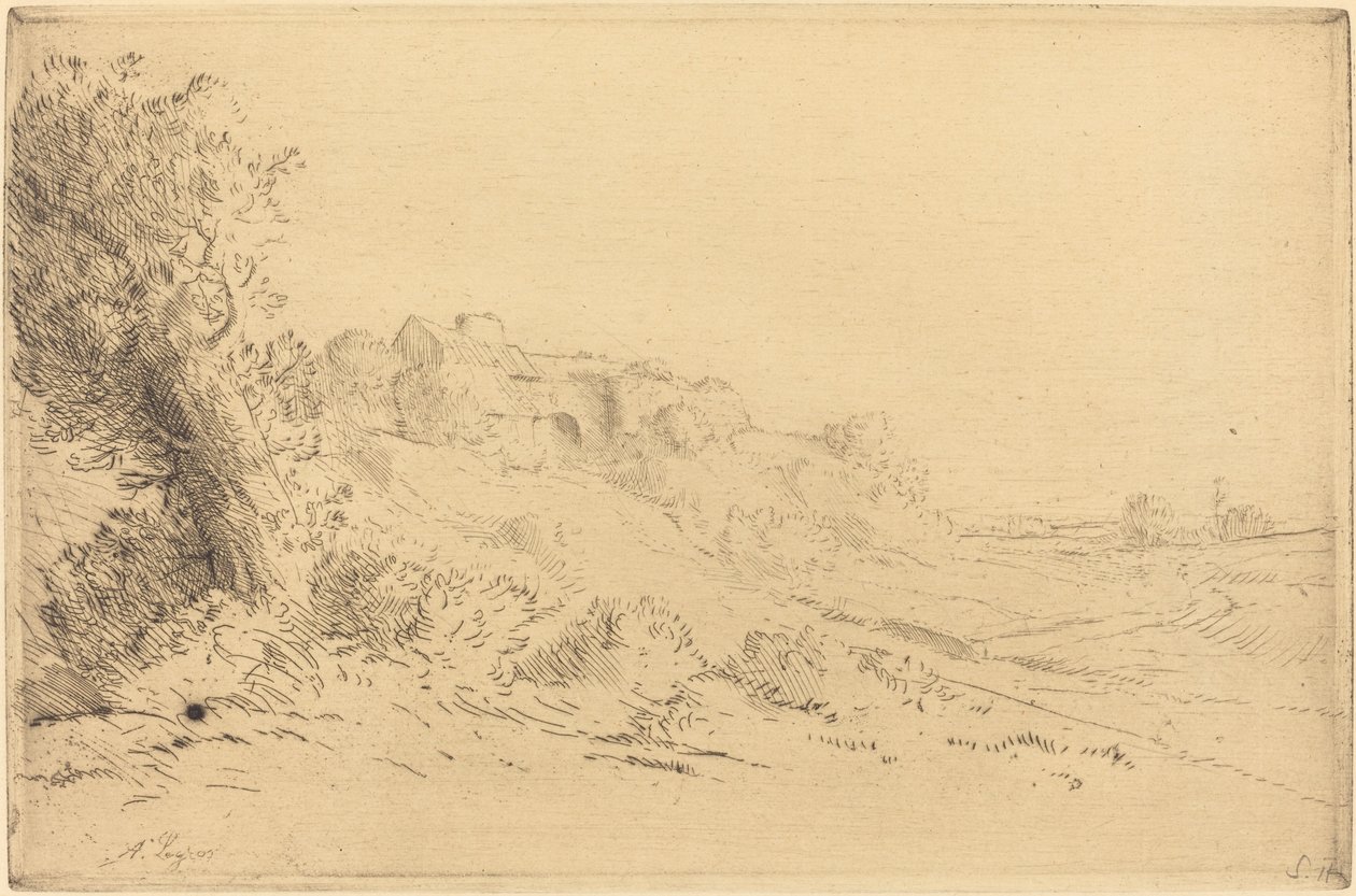 Çiftliğim Ma ferme. by Alphonse Legros
