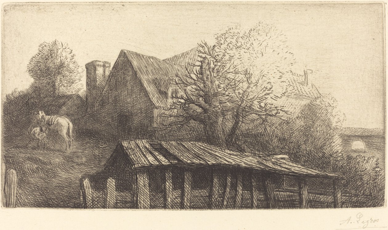 Eski Han by Alphonse Legros