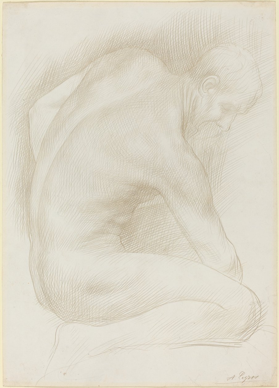 Yaşlı adam by Alphonse Legros