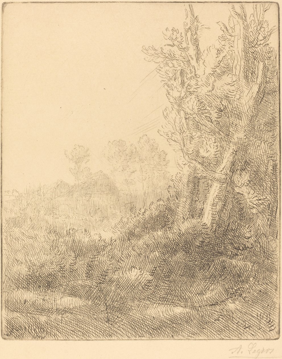 eski köy by Alphonse Legros
