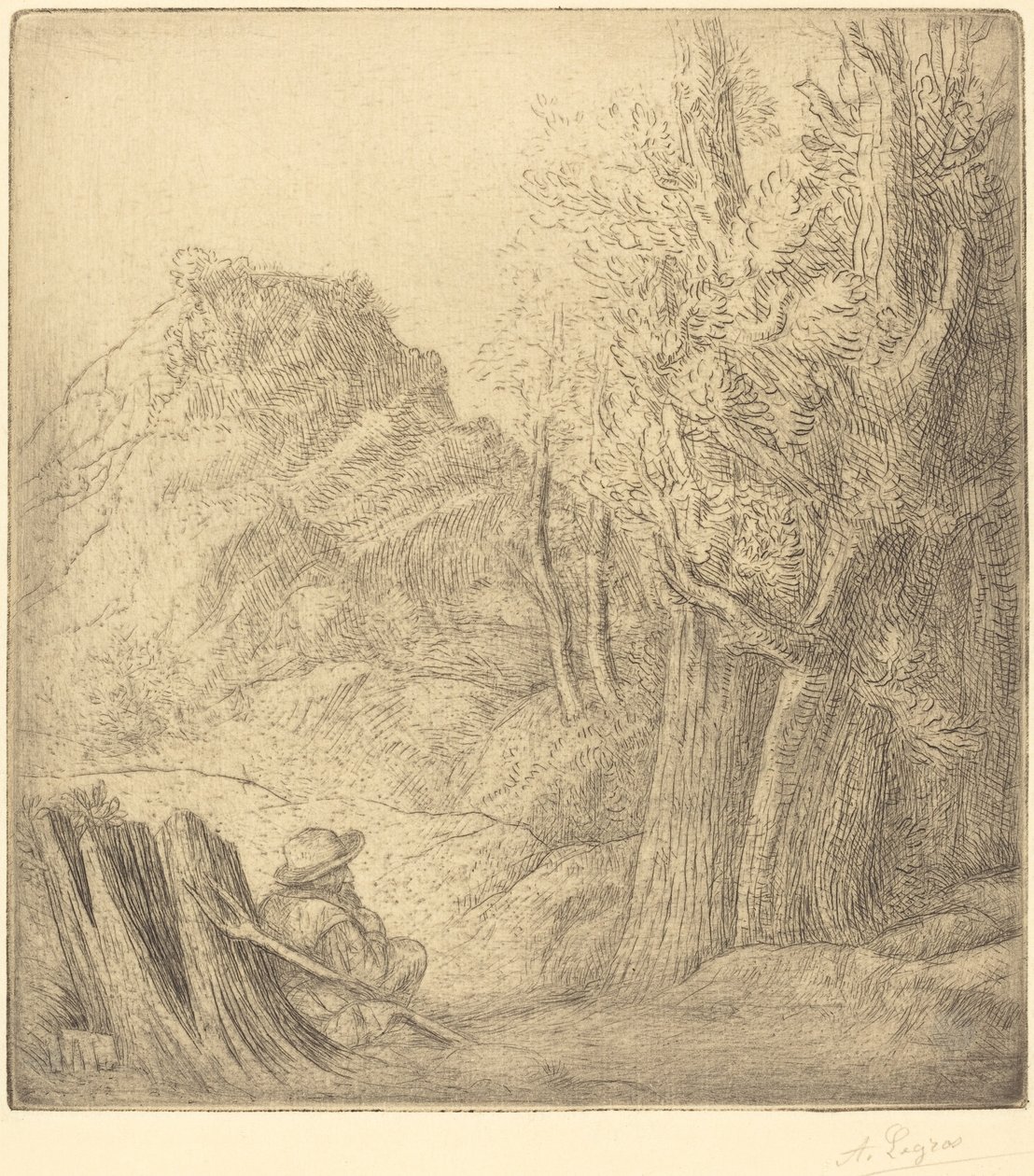 Eski Köy Eski Şehir. by Alphonse Legros
