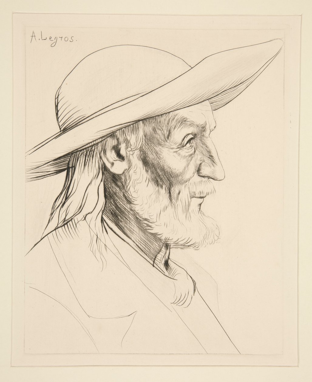 Breton Köylü by Alphonse Legros