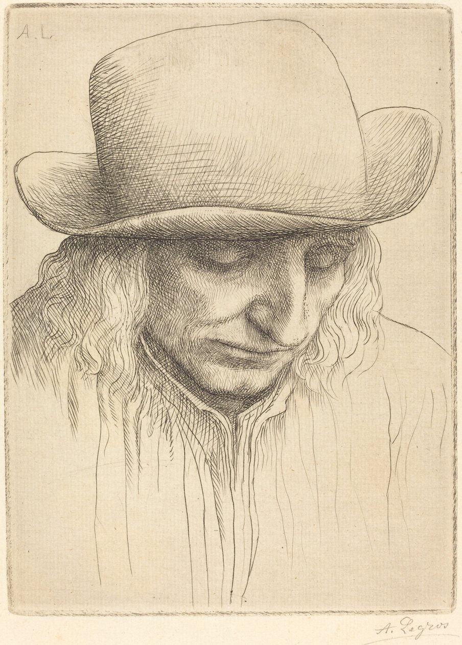 Yuvarlak Şapkalı Köylü Yuvarlak Şapkalı Köylü. by Alphonse Legros