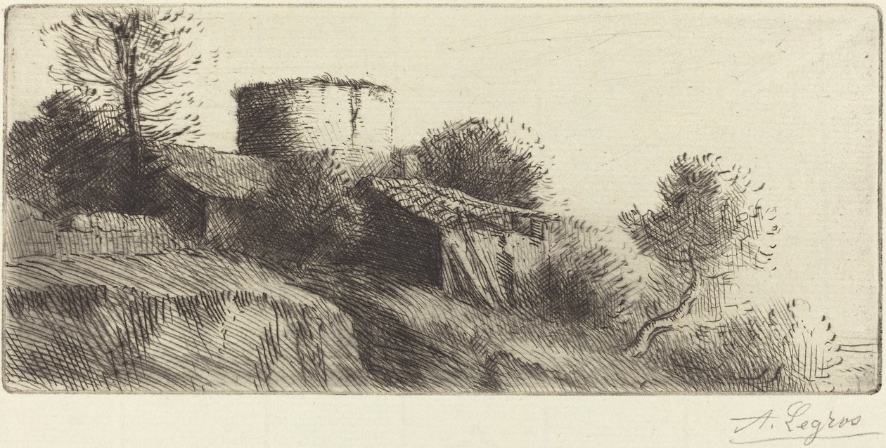 Güvercin Kulesi Güvercin kulesi. by Alphonse Legros