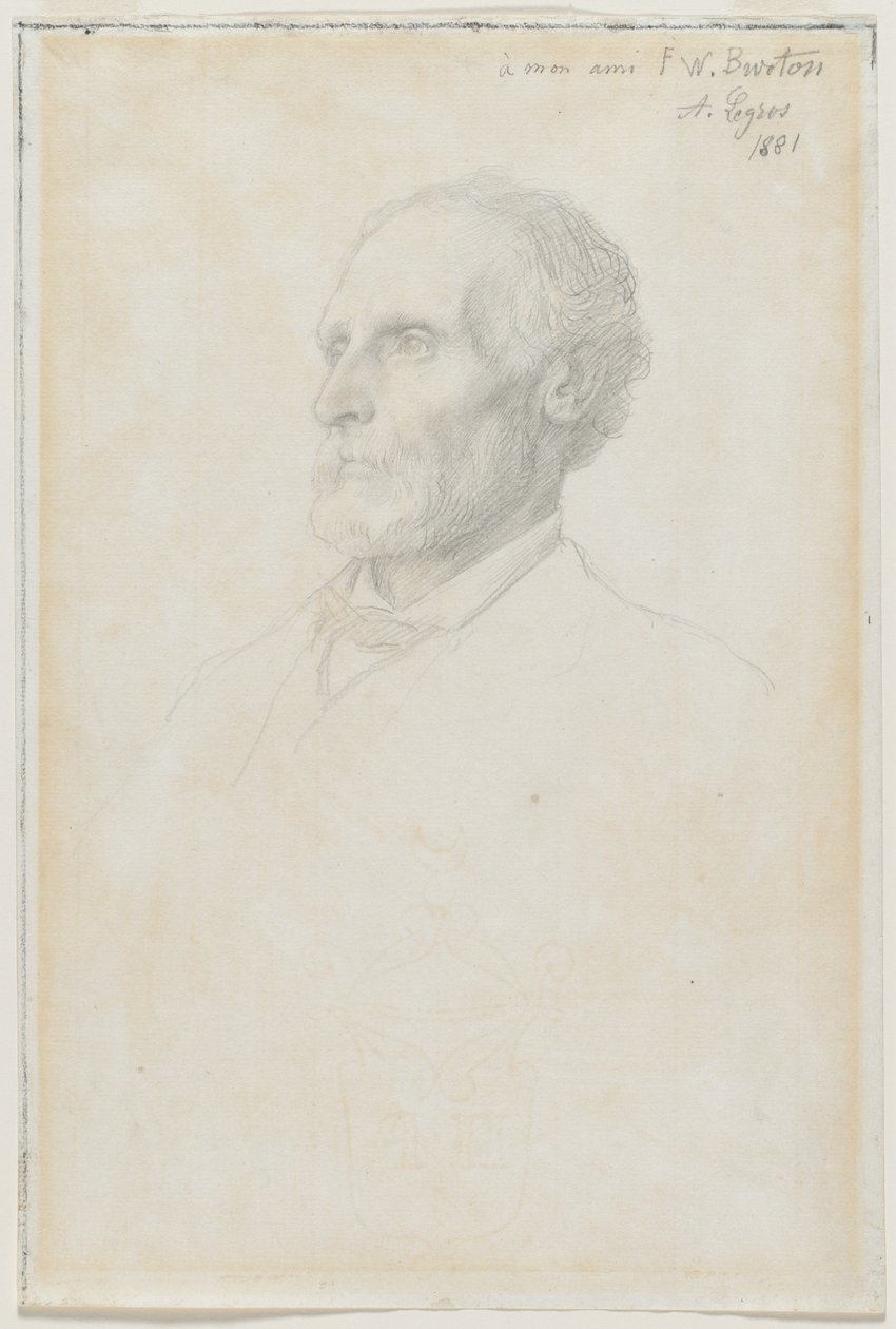 Ulusal Galeri Müdürü Sir Frederick W. Burton