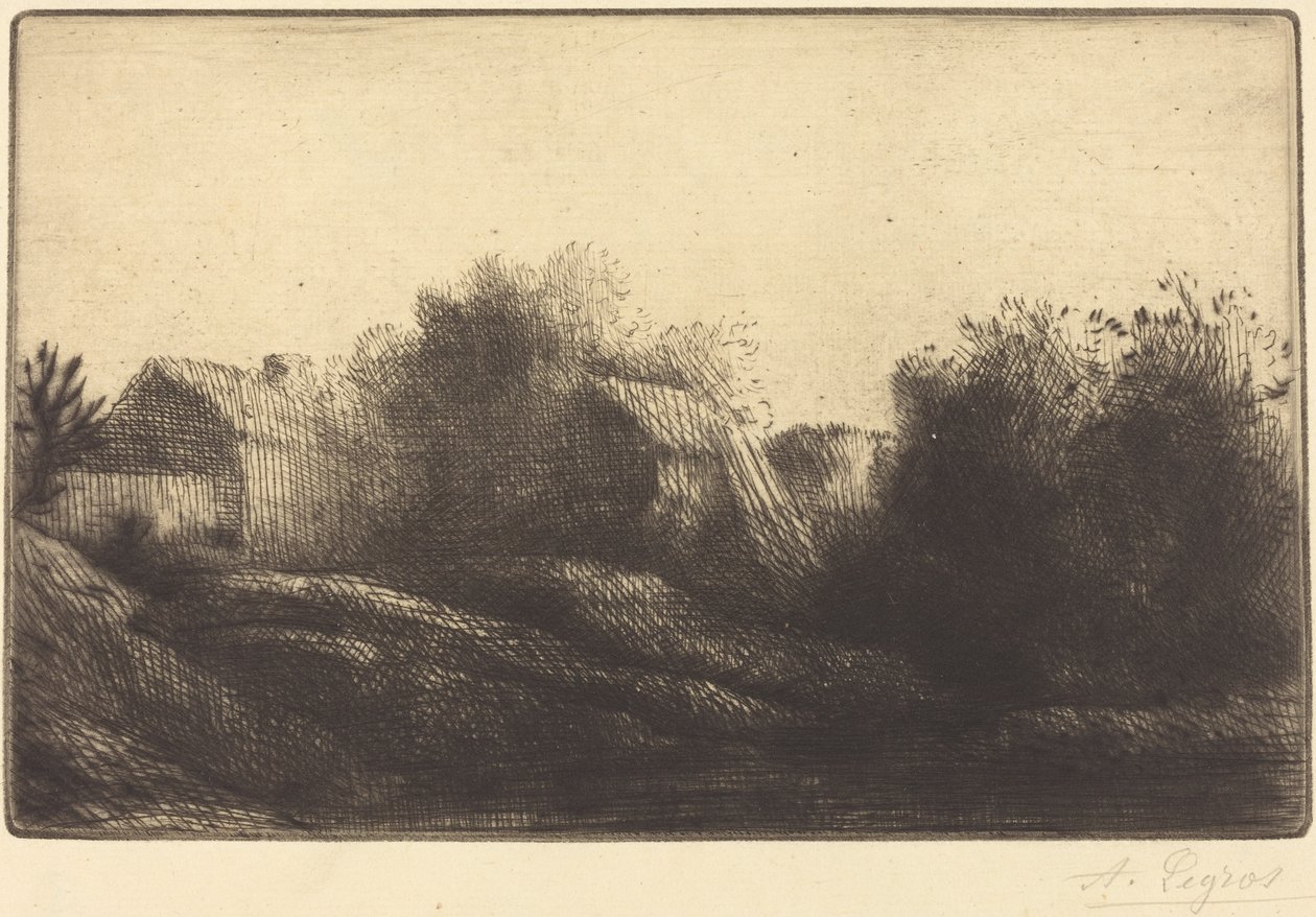 Köyümün Hatırası by Alphonse Legros