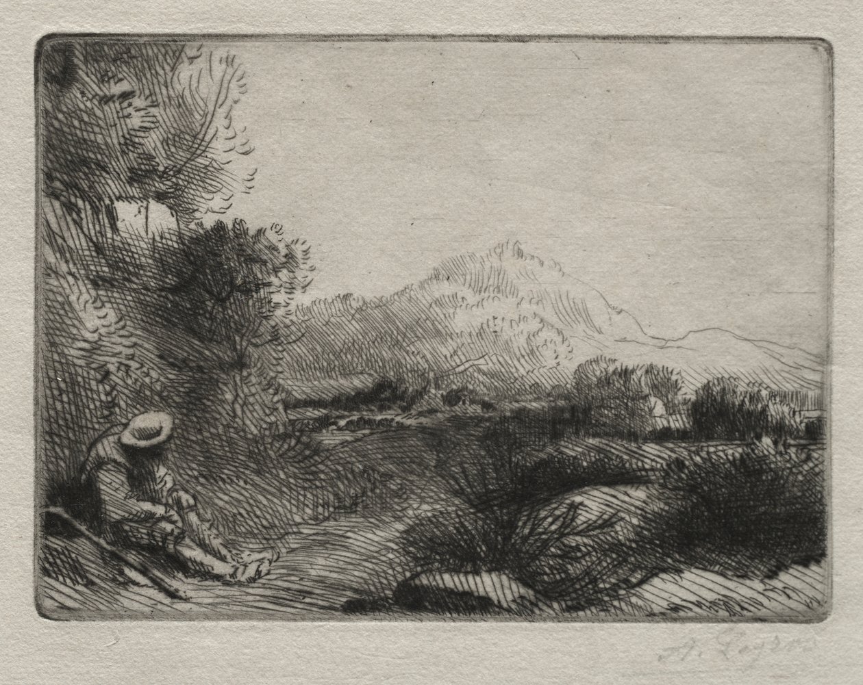 Gezginin geri kalanı by Alphonse Legros