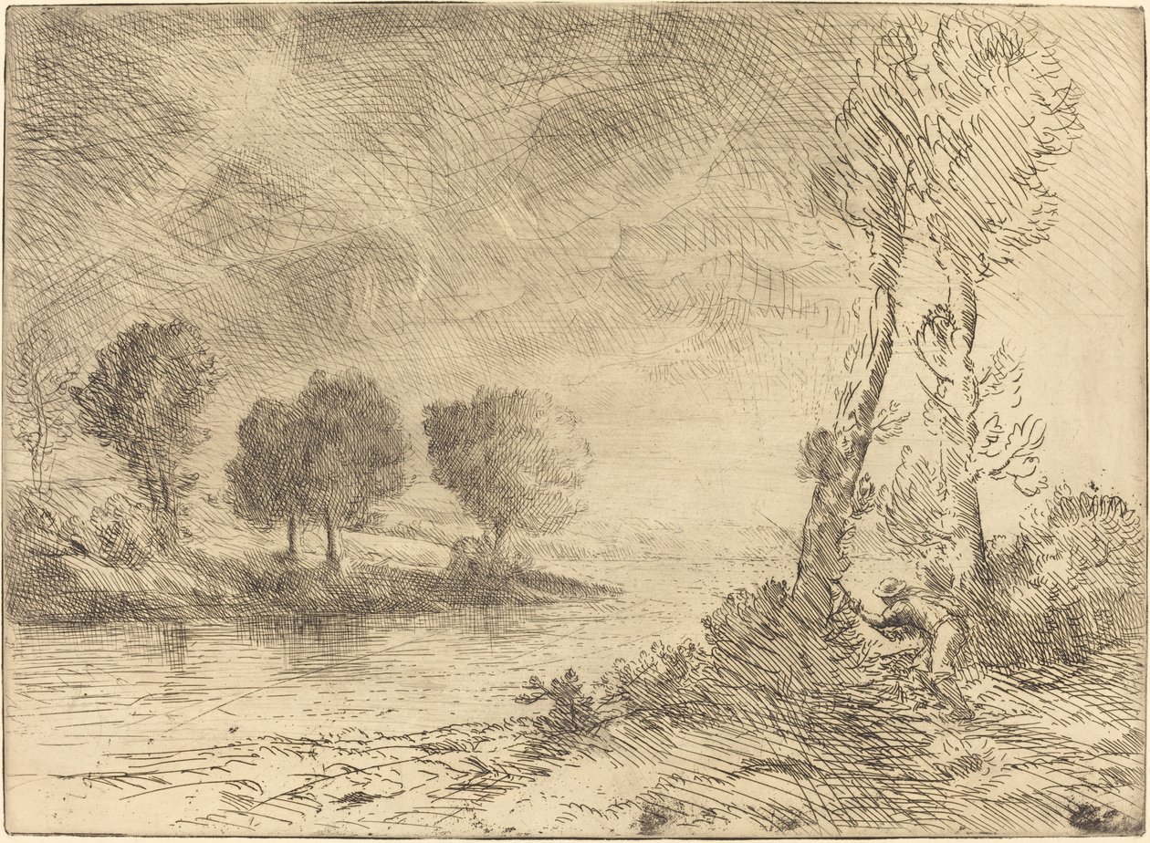 somon balıkçısı by Alphonse Legros