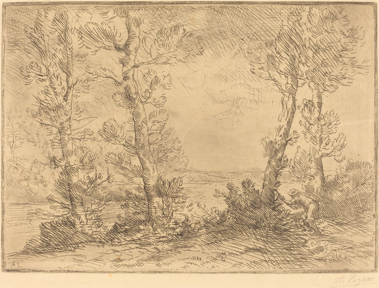 somon balıkçısı by Alphonse Legros