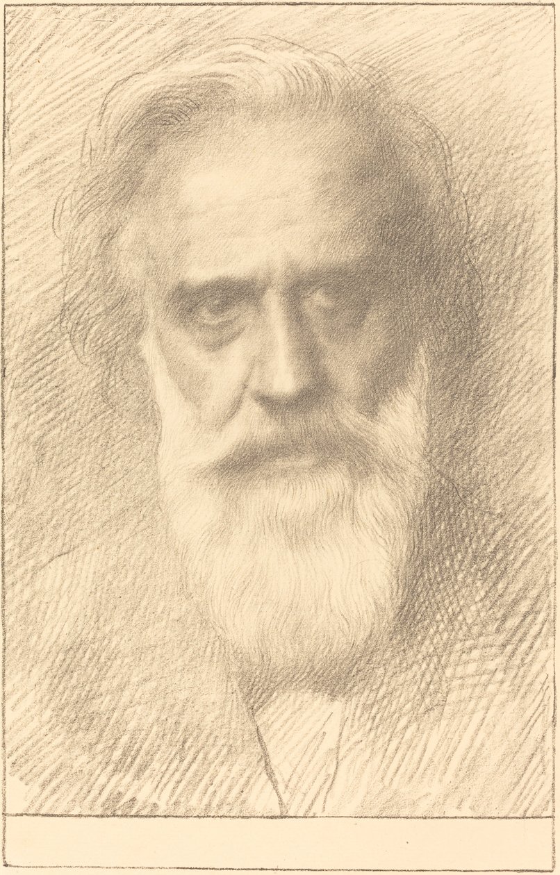 Otoportre. by Alphonse Legros