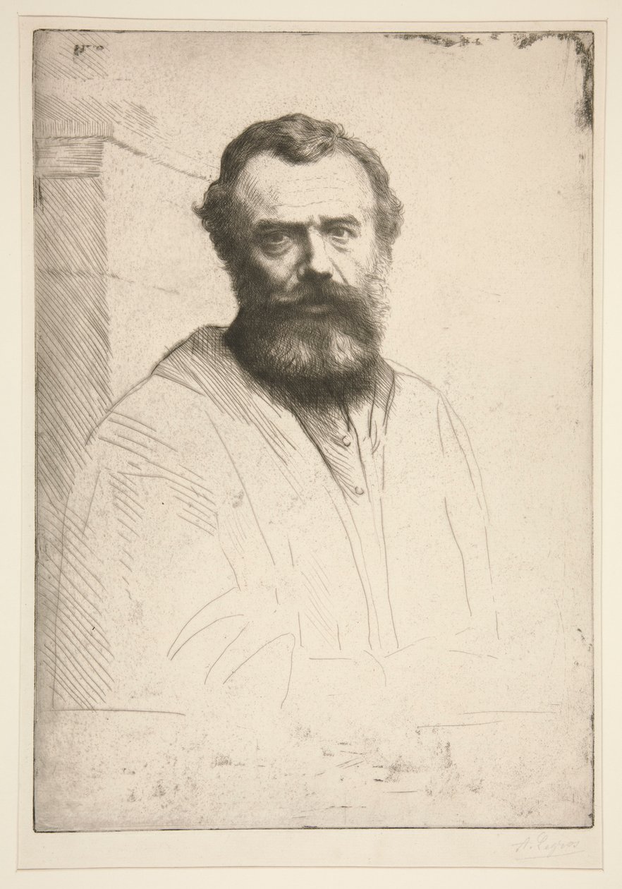 Otoportre by Alphonse Legros